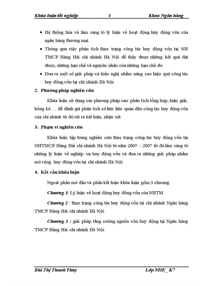 image for page Giải pháp mở rộng huy động vốn tại Ngân hàng TMCP Hàng Hải chi nhánh Hà Nội 1