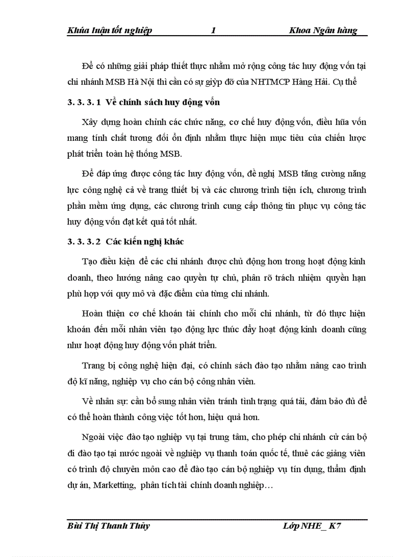 image for page Giải pháp mở rộng huy động vốn tại Ngân hàng TMCP Hàng Hải chi nhánh Hà Nội 1