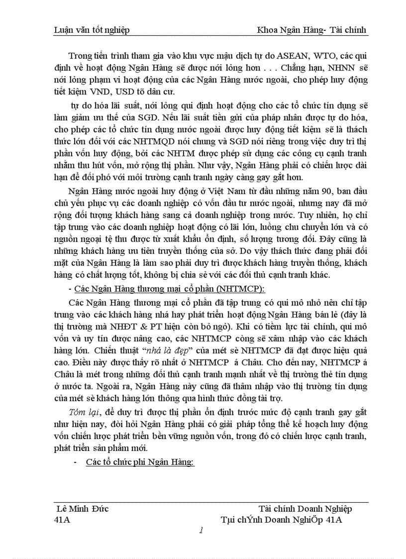 image for page Chiến lược huy động và phát triển nguồn vốn tại SGD I NHĐT PTVN