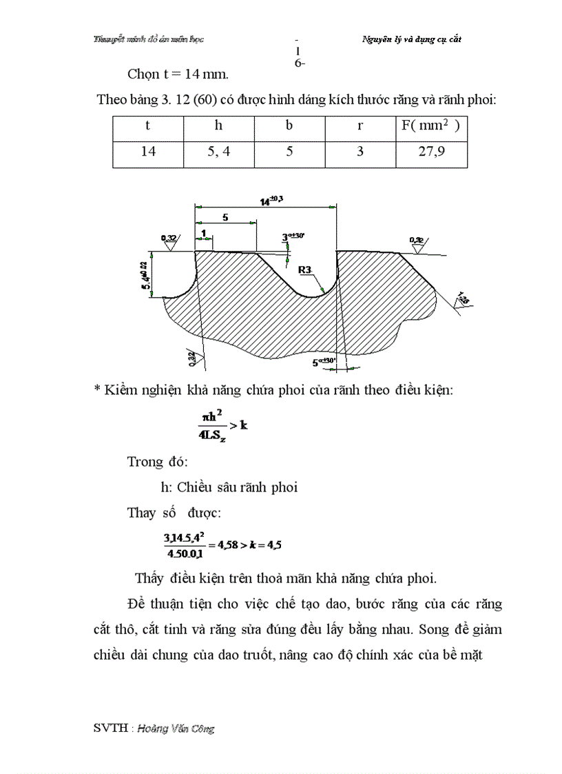 image for page Thuuyết minh môn học Nguyên lý và dụng cụ cắt