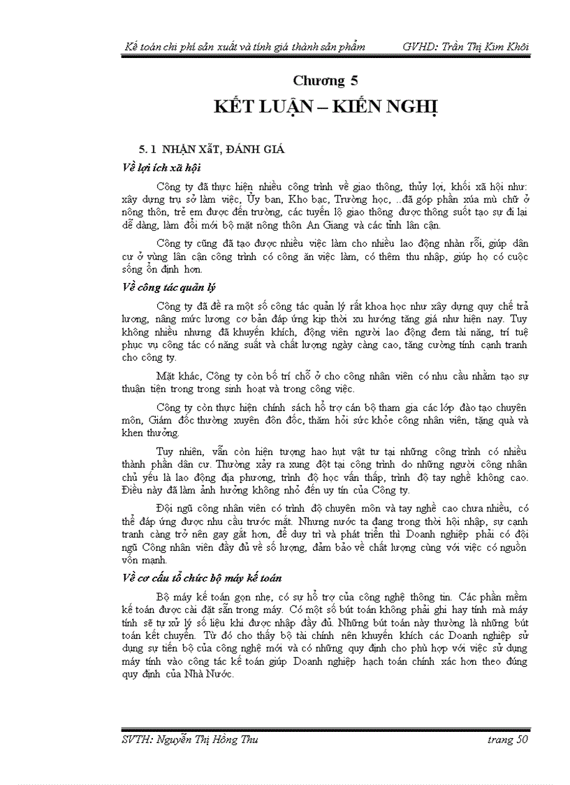 image for page Kế toán chi phí sản xuất và tính giá thành sản phẩm tại công ty TNHH xây dựng Bách Khoa