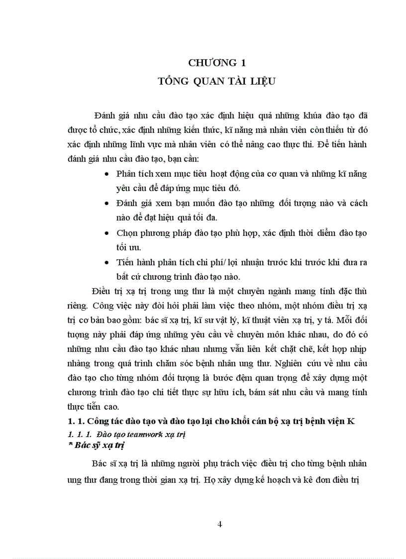 image for page Nghiên cứu về nhu cầu đào tạo của khối cán bộ xạ trị Bệnh viện K