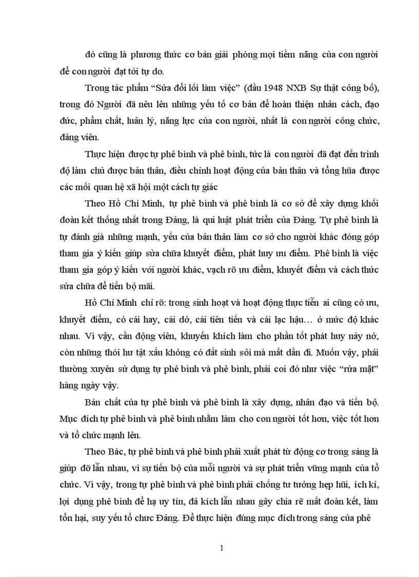 image for page Phân tích nội dung và giá trị trong Di chúc của chủ tịch Hồ Chí Minh