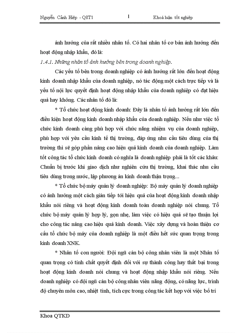 image for page Một số giải pháp nhằm nâng cao hiệu quả kinh doanh trong hoạt động nhập khẩu tại Công ty Vật tư kỹ thuật Ngân hàng 1