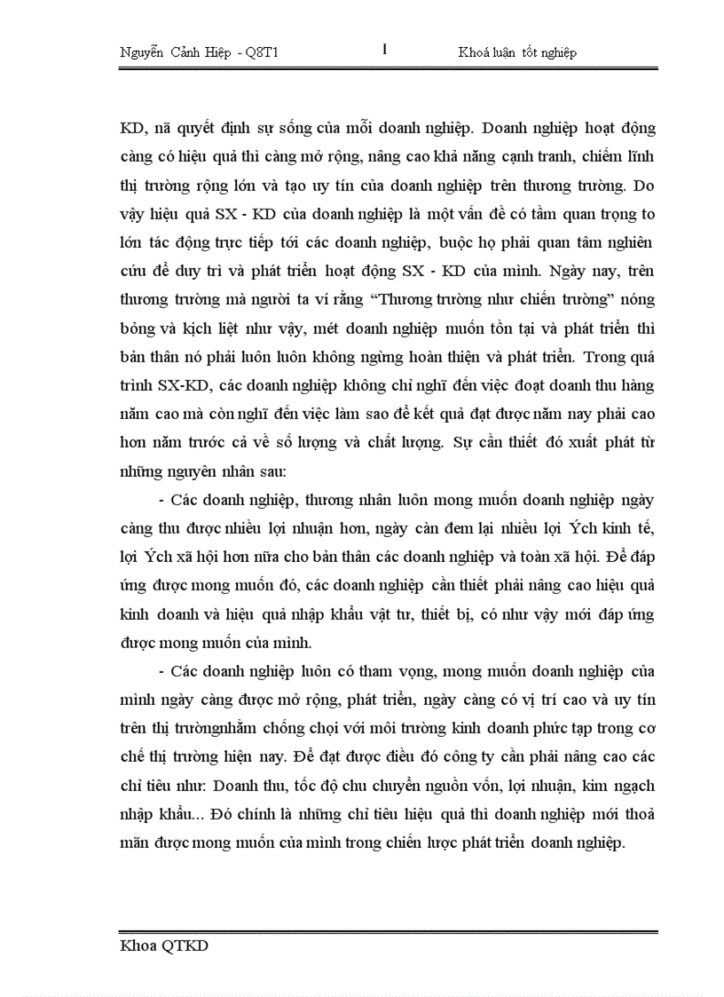 image for page Một số giải pháp nhằm nâng cao hiệu quả kinh doanh trong hoạt động nhập khẩu tại Công ty Vật tư kỹ thuật Ngân hàng 1