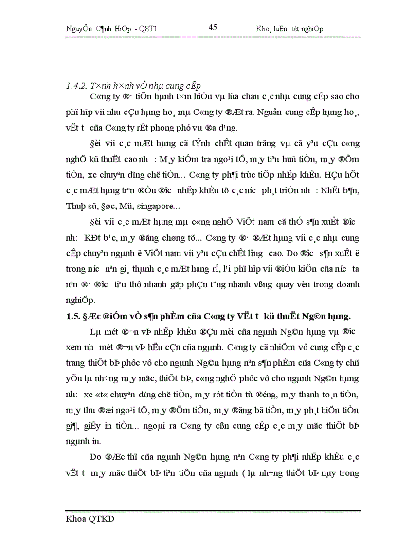 image for page Một số giải pháp nhằm nâng cao hiệu quả kinh doanh trong hoạt động nhập khẩu tại Công ty Vật tư kỹ thuật Ngân hàng 1