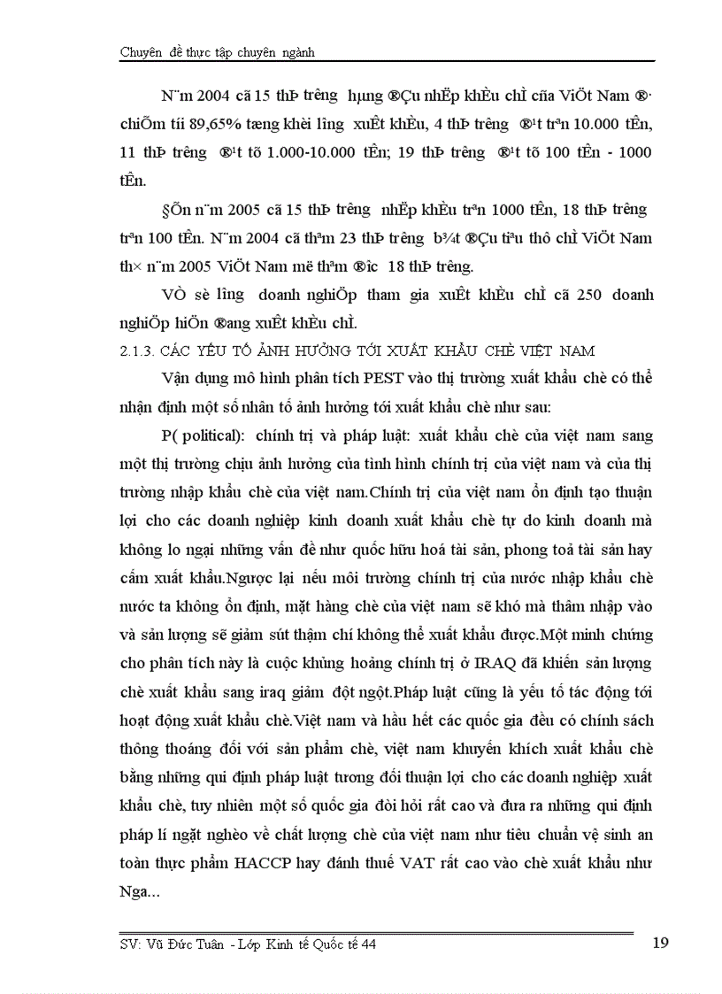 image for page Giải pháp thúc đẩy hoạt động xuất khẩu chè của Việt nam sang thị trường Nga giai đoạn hiện nay