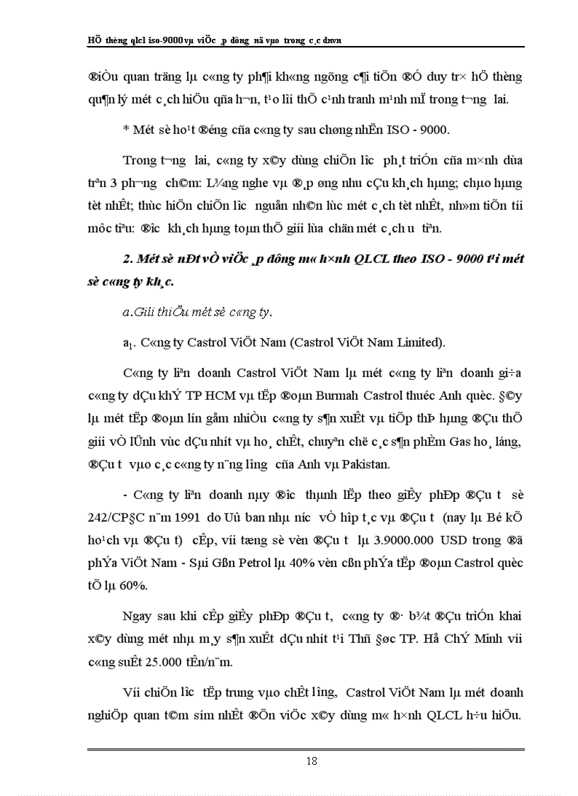 image for page Hệ thống QLCL ISO và việc áp dụng nó vào trong các DNVVN