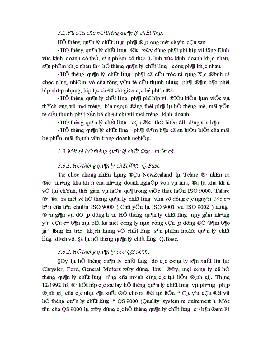 image for page Kế hoạch xây dựng và áp dụng hệ thống quản lý chất lượng theo tiêu chuẩn ISO 9001 2000 tại Công ty Sông Đà 9
