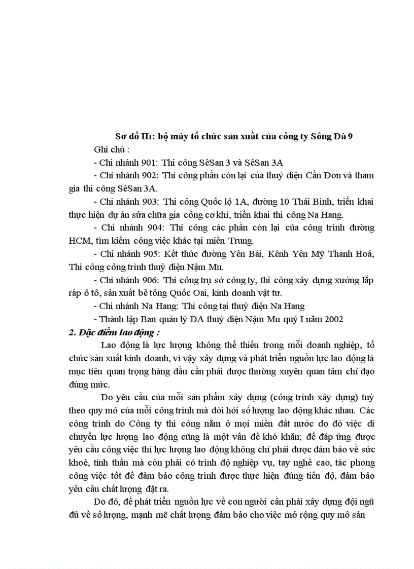 image for page Kế hoạch xây dựng và áp dụng hệ thống quản lý chất lượng theo tiêu chuẩn ISO 9001 2000 tại Công ty Sông Đà 9