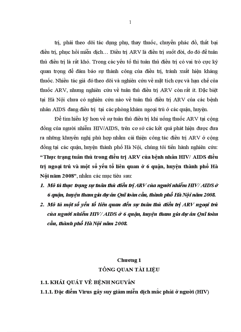 image for page Thông tin chung về bệnh nhân đang được điều trị ARV theo dự án Quĩ toàn cầu