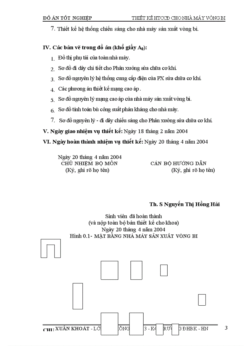 image for page Thiết kế cung cấp điện cho nhà máy sản xuất vòng bi 1