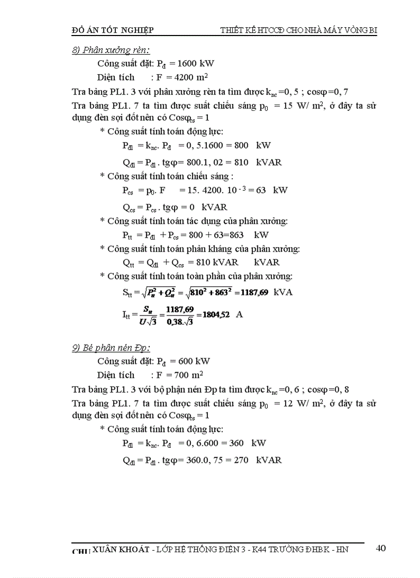 image for page Thiết kế cung cấp điện cho nhà máy sản xuất vòng bi 1