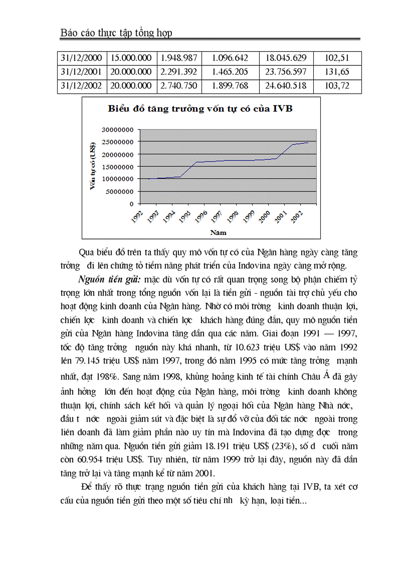 image for page Báo cáo thực tập tổng hợp tại Ngân hàng Indovina