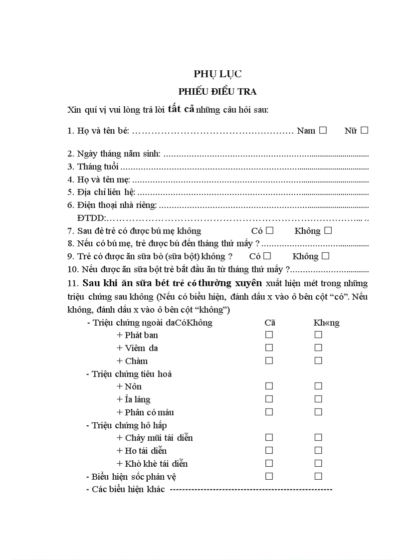 image for page Nghiên cứu tần suất biểu hiện lâm sàng và cận lâm sàng của dị ứng sữa bò ở trẻ em từ 0 đến dưới 3 tuổi tại địa bàn Hà Nội 1