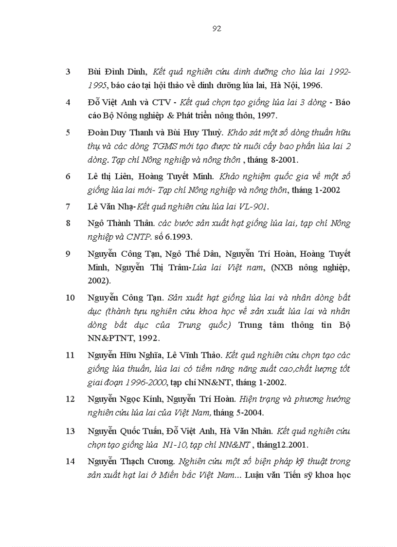 image for page Đánh giá khả năng thích ứng của một số tổ hợp lúa lai F1 mới chọn tạo tại Lào Cai