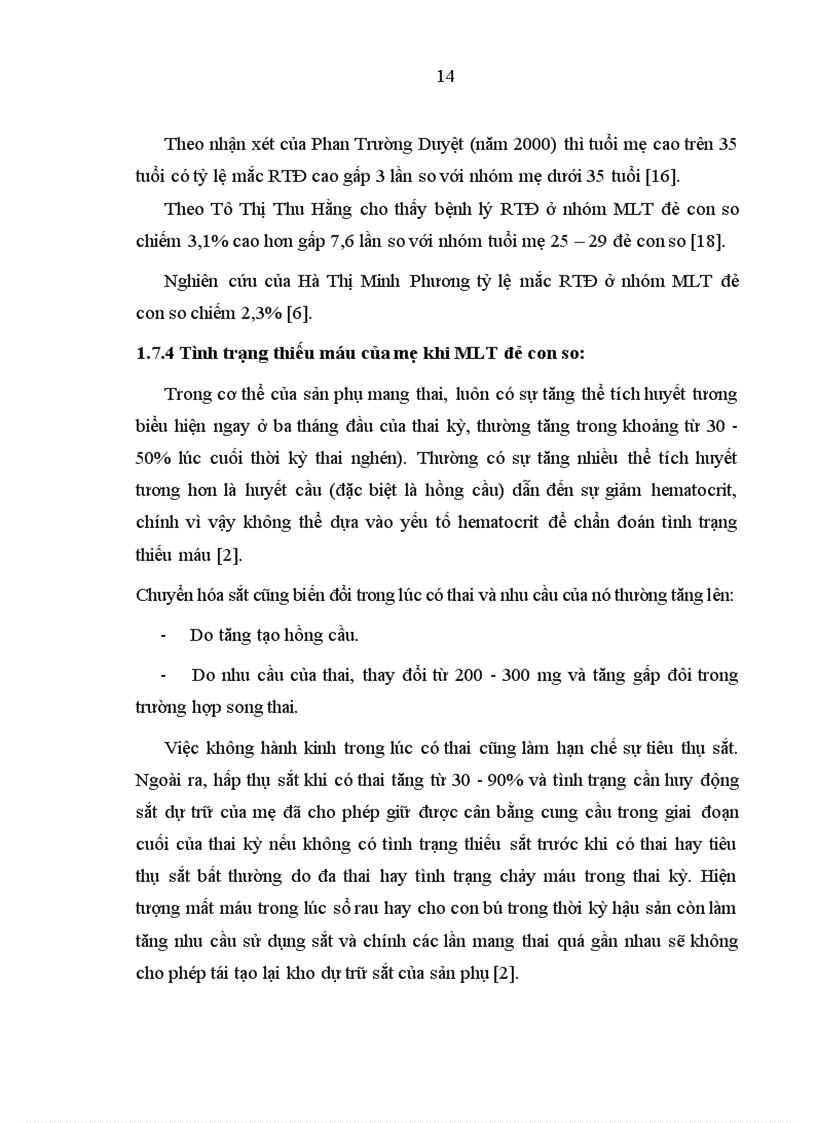 image for page Nghiên cứu một số yếu tố liên quan của mẹ lớn tuổi đẻ con so non tháng tại bệnh viện Phụ sản trung ương trong 4 năm 2007 2010 1