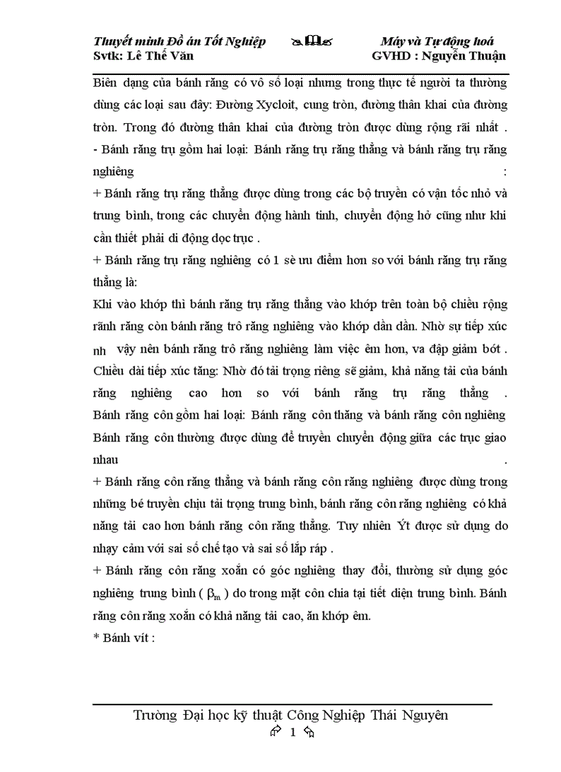 image for page Thiết kế máy phay lăn răng bán tự động