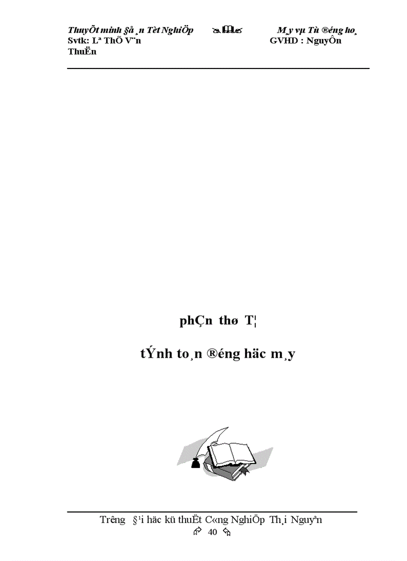 image for page Thiết kế máy phay lăn răng bán tự động