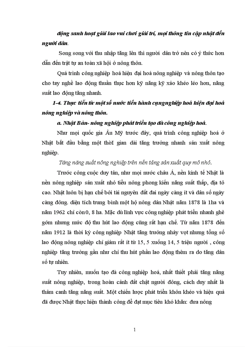 image for page Quá trình công nghiệp hoá hiện đại hoá nông nghiệp và nông thôn ở nước ta 1