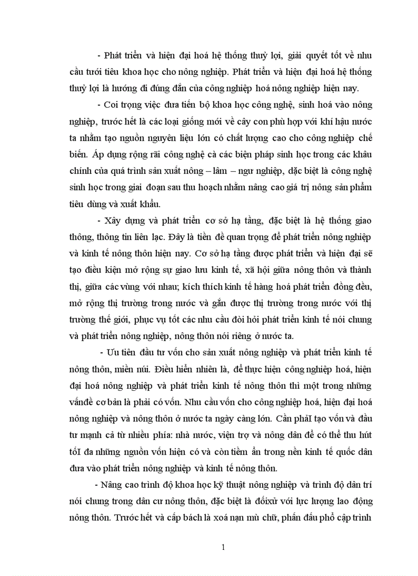 image for page Quá trình công nghiệp hoá hiện đại hoá nông nghiệp và nông thôn ở nước ta 1