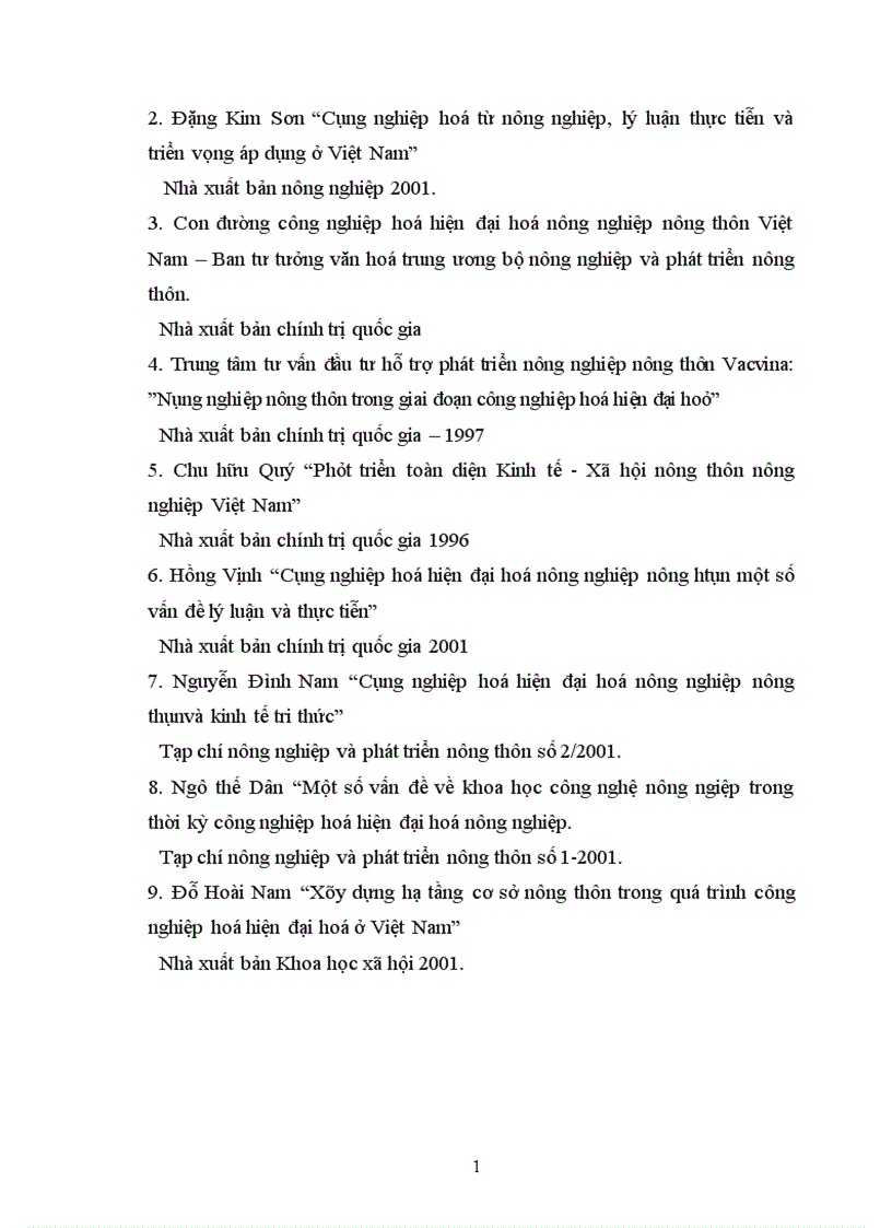 image for page Quá trình công nghiệp hoá hiện đại hoá nông nghiệp và nông thôn ở nước ta 1