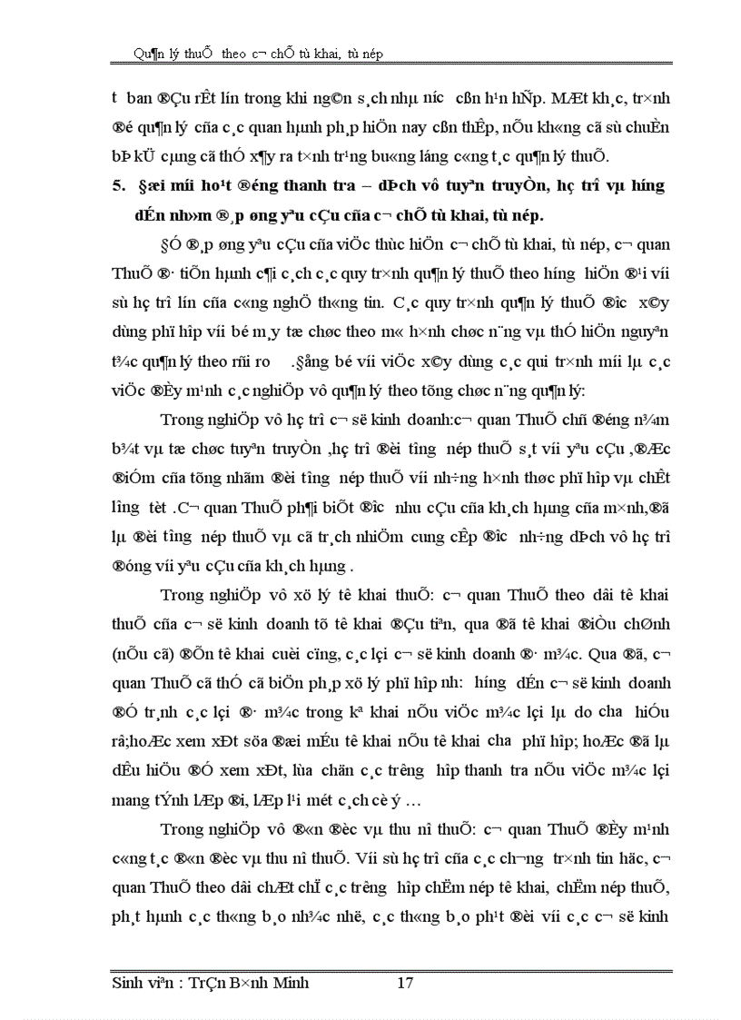 image for page Quản lý thuế theo cơ chế tự khai tự nộp ở Việt Nam 1