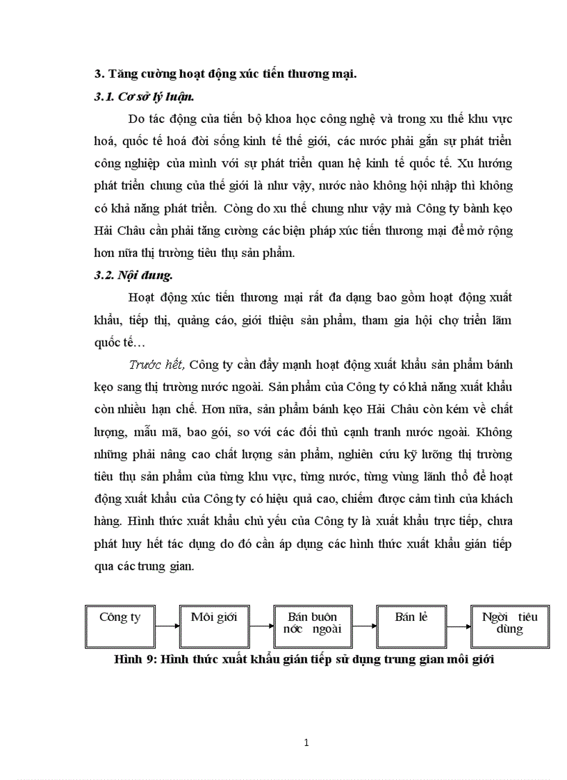 image for page Giải pháp mở rộng thị trường tiêu thụ cho các sản phẩm của Công ty bánh kẹo Hải Châu