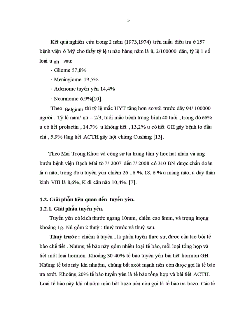 image for page Mô tả đặc điểm lâm sàng cận lâm sàng ở những bệnh nhân u tuyến yên trước điều trị và sau điều trị bằng dao gamma quay tại bệnh viện Bạch Mai từ năm 2007 2010