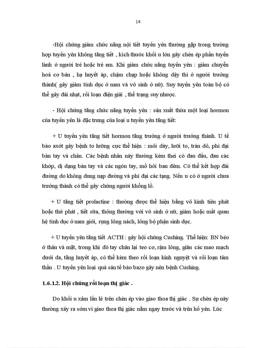 image for page Mô tả đặc điểm lâm sàng cận lâm sàng ở những bệnh nhân u tuyến yên trước điều trị và sau điều trị bằng dao gamma quay tại bệnh viện Bạch Mai từ năm 2007 2010