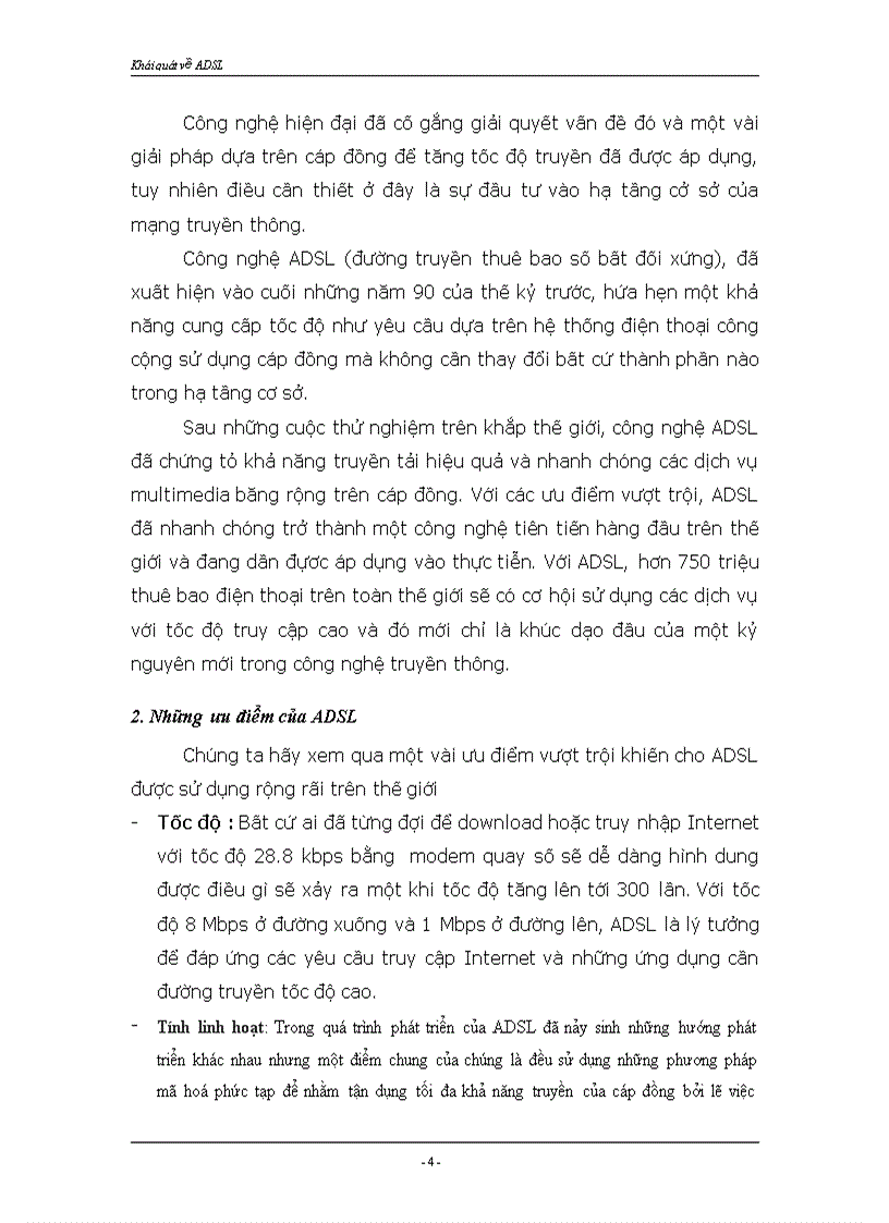 image for page Khái quát về ADSL 1