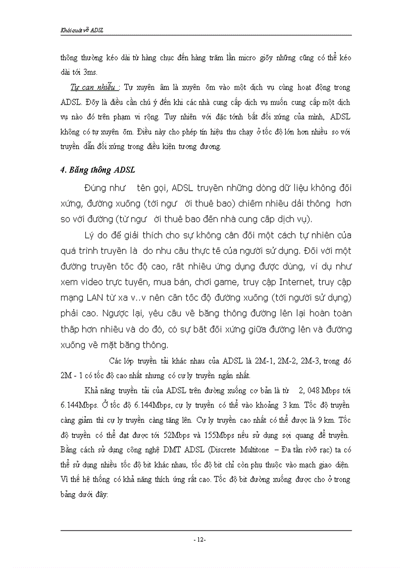 image for page Khái quát về ADSL 1