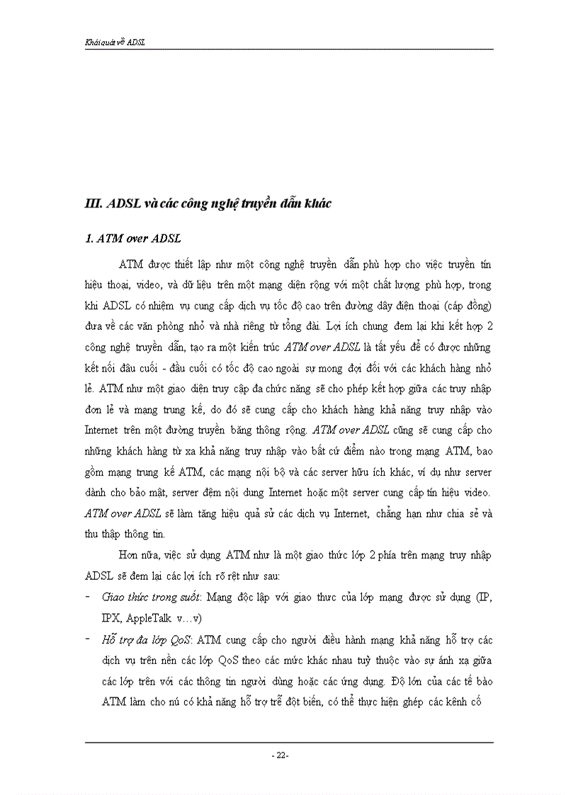 image for page Khái quát về ADSL 1