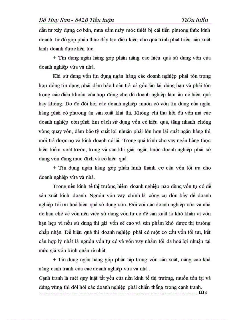 image for page Giải pháp nâng cao hiệu quả tín dụng đối với các doanh nghiệp vừa và nhỏ tại ngân hàng công thương Hà Tây 1