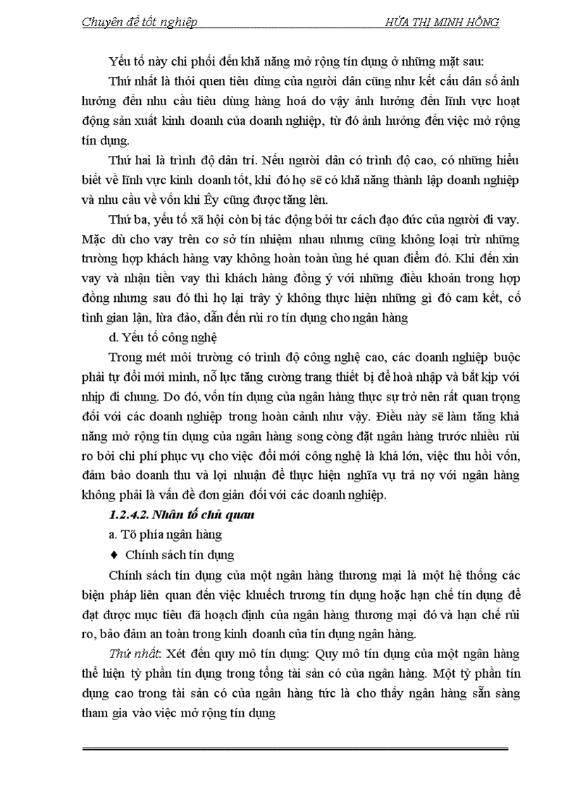 image for page Giải pháp mở rộng tín dụng ngân hàng đối với các DNV N tại NHN PTNT Lạng Sơn 1