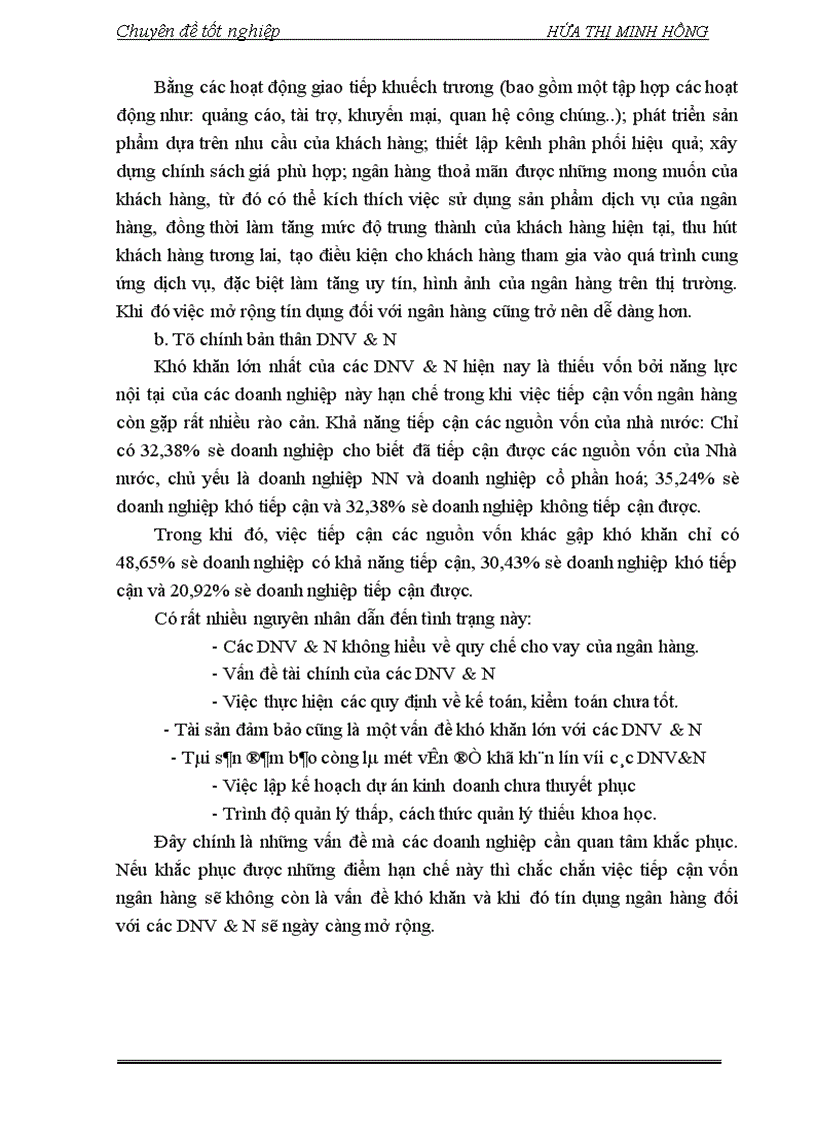 image for page Giải pháp mở rộng tín dụng ngân hàng đối với các DNV N tại NHN PTNT Lạng Sơn 1