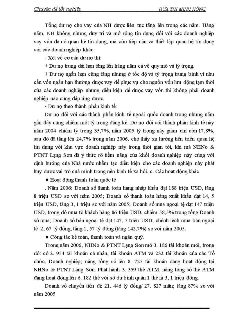 image for page Giải pháp mở rộng tín dụng ngân hàng đối với các DNV N tại NHN PTNT Lạng Sơn 1