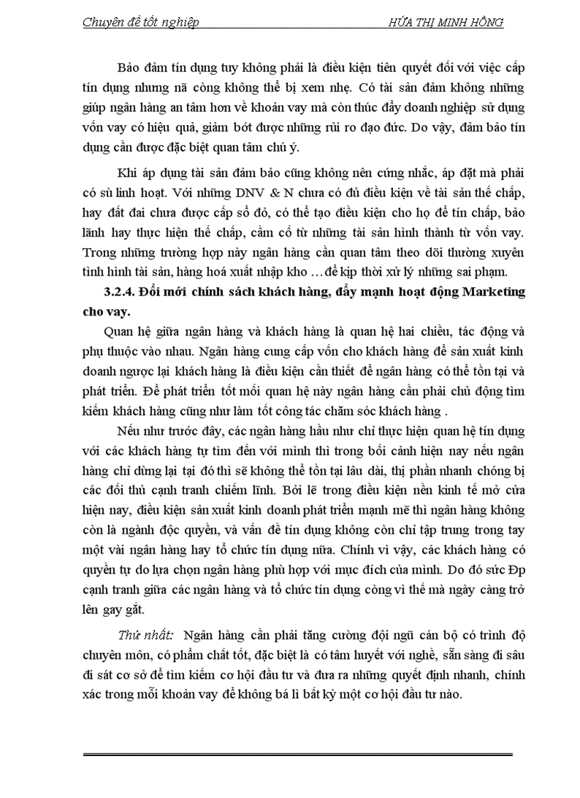 image for page Giải pháp mở rộng tín dụng ngân hàng đối với các DNV N tại NHN PTNT Lạng Sơn 1