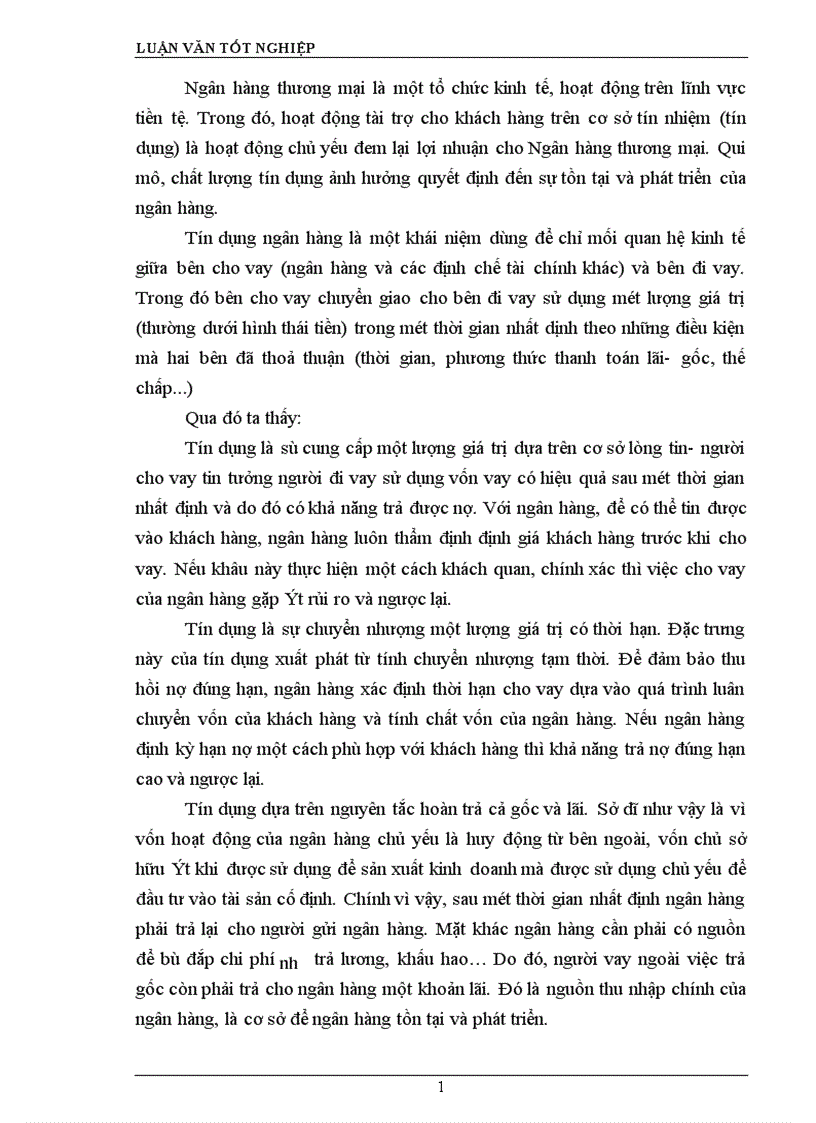 image for page Giải pháp nâng cao chất lượng tín dụng tại Ngân hàng Ngoại thương Hà Nội 1