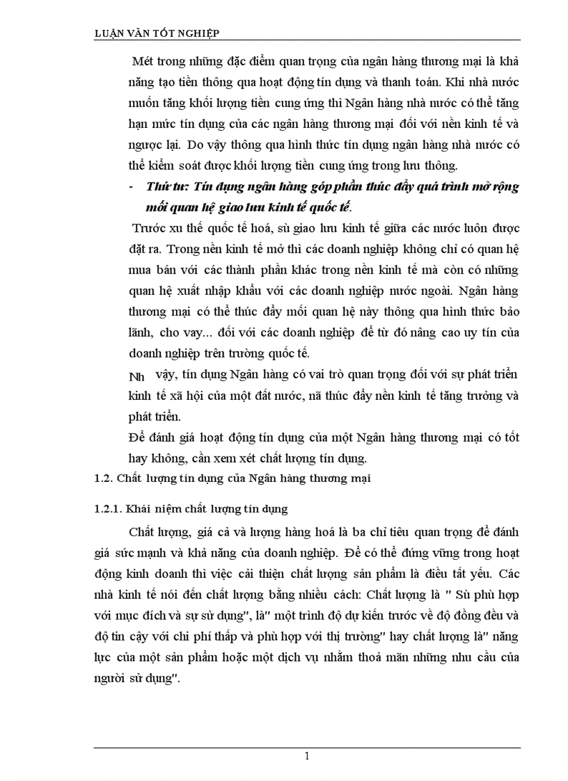 image for page Giải pháp nâng cao chất lượng tín dụng tại Ngân hàng Ngoại thương Hà Nội 1