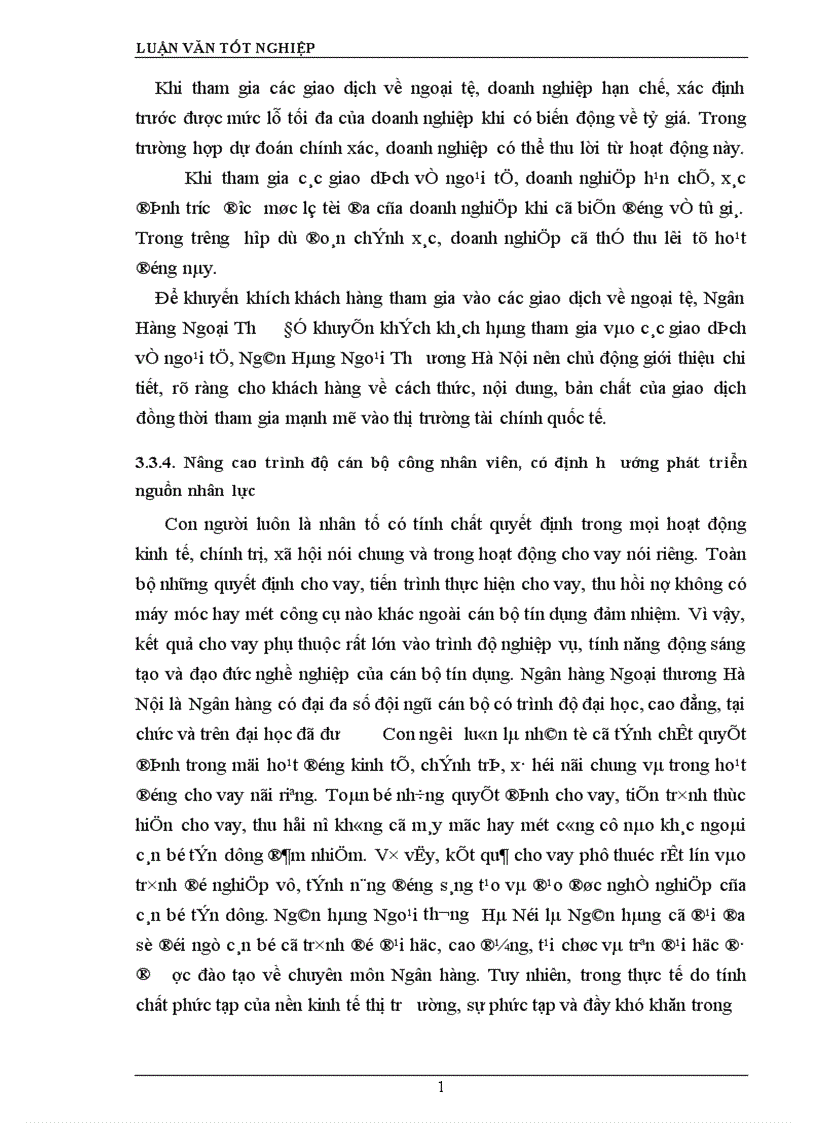 image for page Giải pháp nâng cao chất lượng tín dụng tại Ngân hàng Ngoại thương Hà Nội 1