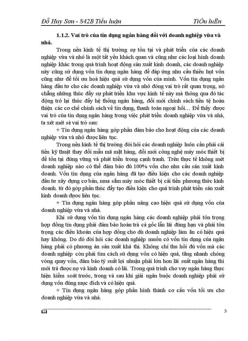 image for page Giải pháp nâng cao hiệu quả tín dụng đối với các doanh nghiệp vừa và nhỏ tại ngân hàng công thương Hà Tây 1