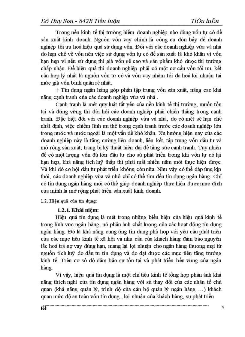 image for page Giải pháp nâng cao hiệu quả tín dụng đối với các doanh nghiệp vừa và nhỏ tại ngân hàng công thương Hà Tây 1
