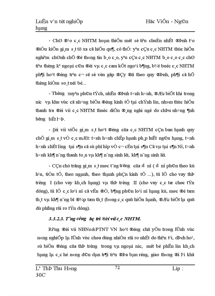 image for page Biện pháp mở rộng và nâng cao hiệu quả cho vay hộ sản xuất ở NHNo PTNT Huyện Mộc Châu