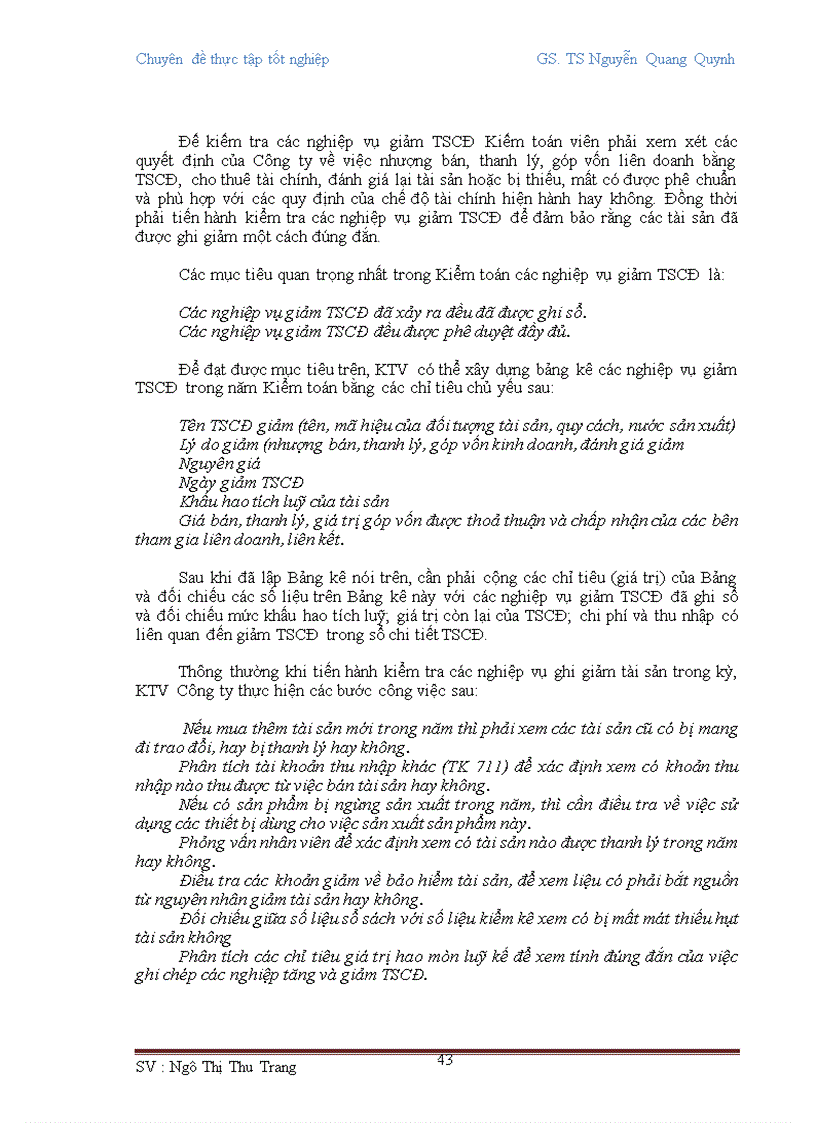 image for page Hoàn thiện quy trình kiểm toán khoản mục TSCĐ trong kiểm toán BCTC tại Công ty TNHH Kiểm toán Mỹ 1