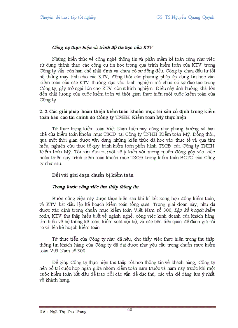 image for page Hoàn thiện quy trình kiểm toán khoản mục TSCĐ trong kiểm toán BCTC tại Công ty TNHH Kiểm toán Mỹ 1