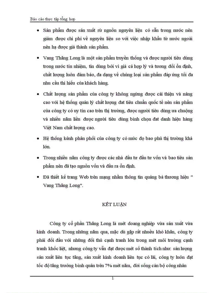 image for page Báo cáo thực tập tổng hợp tại công ty Cổ phần Thăng Long