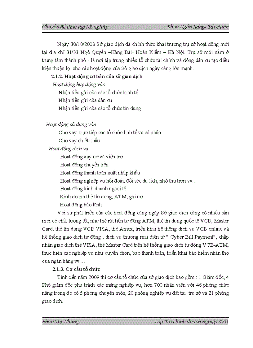 image for page Nâng cao chất lượng phân tích tài chính doanh nghiệp trong hoạt động cho vay tại Sở giao dịch ngân hàng thương mại cổ phần Ngoại thương 1