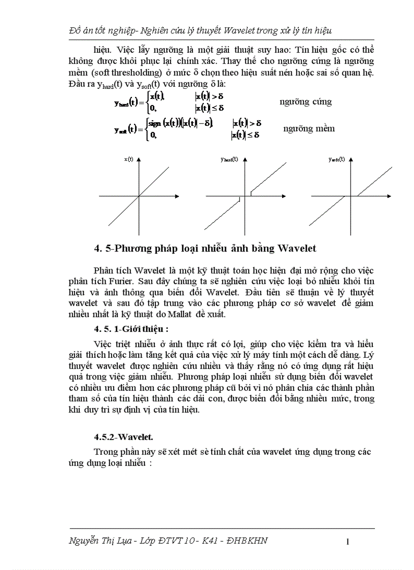 image for page Nghiên cứu lý thuyết wavelet trong xử lý tín hiệu 1
