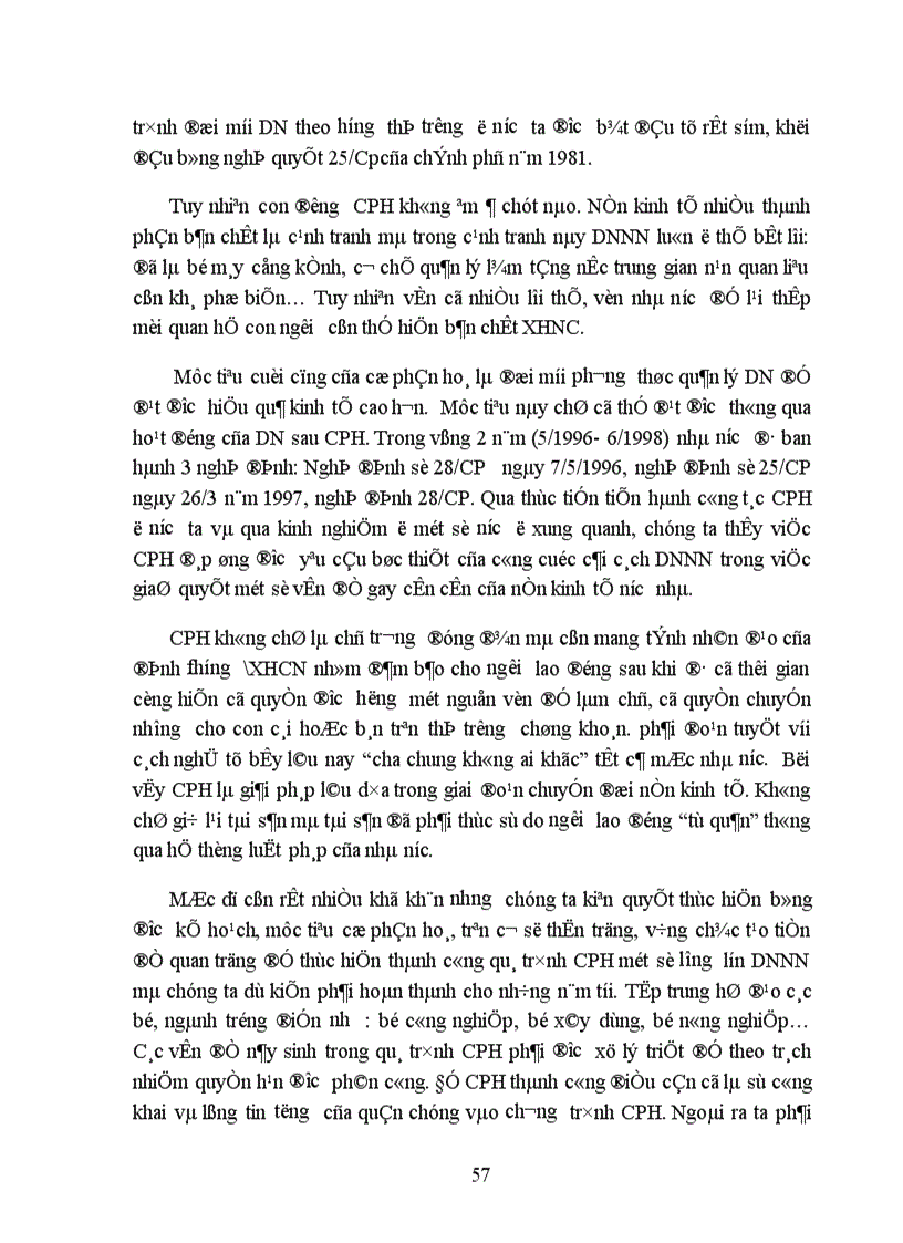 image for page Quan điểm và giải pháp thuc đảy quá trình CPH DNNN